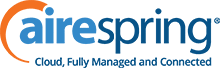 AireSpring logo — managed SD-WAN, SASE cybersecurity, and cloud voice supplier in the BizTech Ally national network