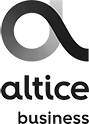 Altice Business logo — fiber internet, ethernet, and business phone service supplier sourced by BizTech Ally