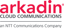 Arkadin Cloud Communications, an NTT company — logo for cloud meetings, video collaboration, and enterprise UCaaS supplier in the BizTech Ally network