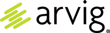 Arvig logo — regional fiber broadband, business internet, and voice services supplier sourced by BizTech Ally