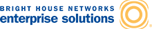 Bright House Networks Enterprise Solutions logo — enterprise fiber internet and managed connectivity supplier in the BizTech Ally network